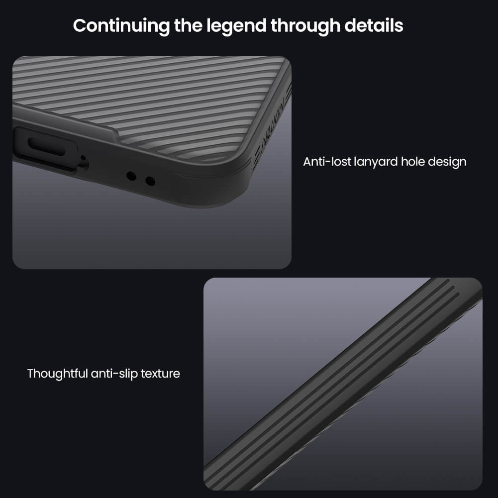 Чехол-крышка NILLKIN для Samsung Galaxy A57 (серия CamShield Pro Clear version)